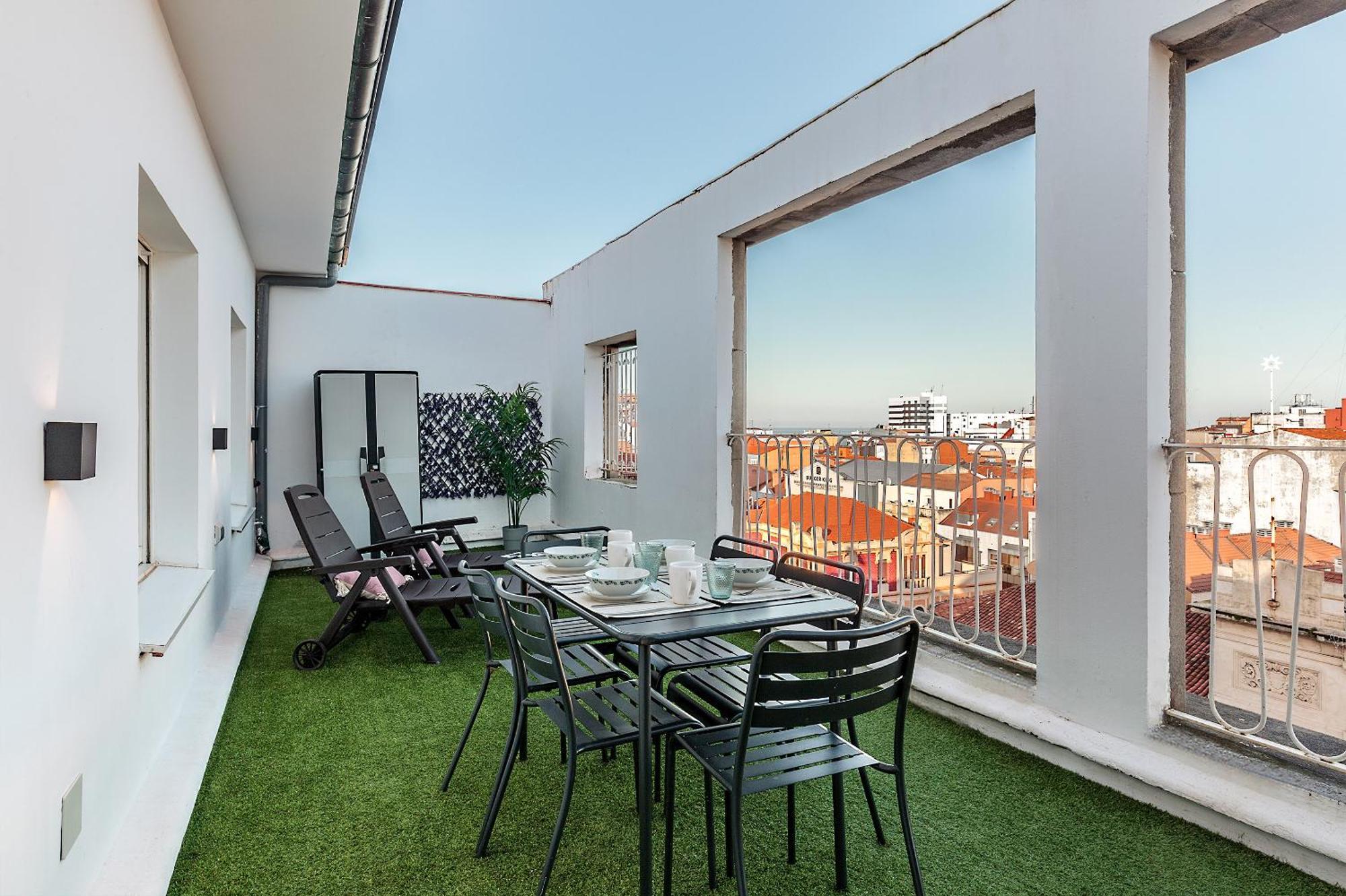Genteel Home Jovellanos Terrace Хихон Екстериор снимка